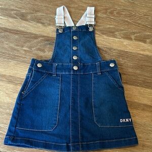 Jean overall skirt/dress